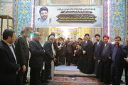 Photo/ Son of Ayatollah Seyyed Mohammad Bagher Hakim Commemoration Ceremony in Qom