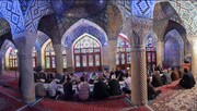 تصاویر/ محفل انس با قرآن کریم در مسجد نصیرالملک شیراز