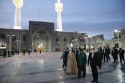 تولیت آستان قدس از سفره‌های اکرام رضوی بازدید کرد