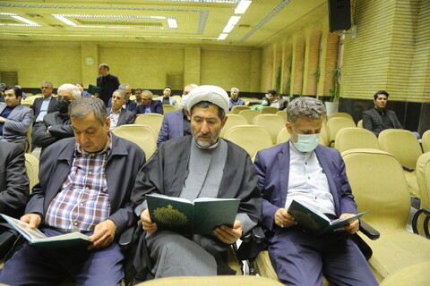 تصاویر/ مراسم بزرگداشت پدر عضو جامعه مدرسین حوزه علمیه قم در مسجد نور تهران