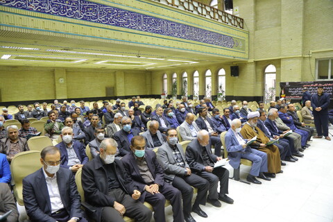 تصاویر/ مراسم بزرگداشت پدر عضو جامعه مدرسین حوزه علمیه قم در مسجد نور تهران