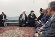 السيد السيستاني يستقبل مجموعة من أطباء النجف الأشرف