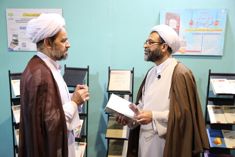 تصاویر/ بازدید مدیر حوزه‌های علمیه خواهران از بخش حوزوی نمایشگاه بین‌المللی قرآن
