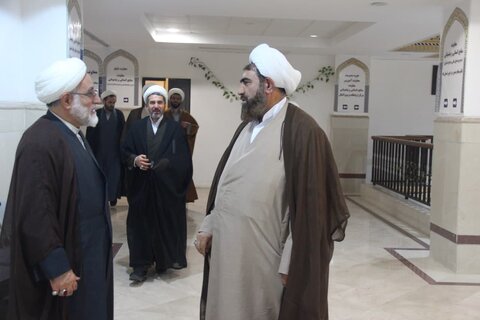 تصاویر / دیدار مدیر حوزه علمیه استان قزوین با قائم مقام حوزه های علمیه کشور