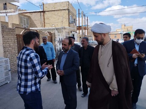 تصاویر / حضور فرماندار همدان در جمع نمازگزاران مسجد المصطفی کوی نبوت