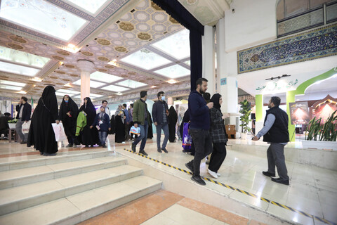 بازدید مدیر حوزه‌های علمیه خواهران از بخش حوزوی نمایشگاه بین‌المللی قرآن