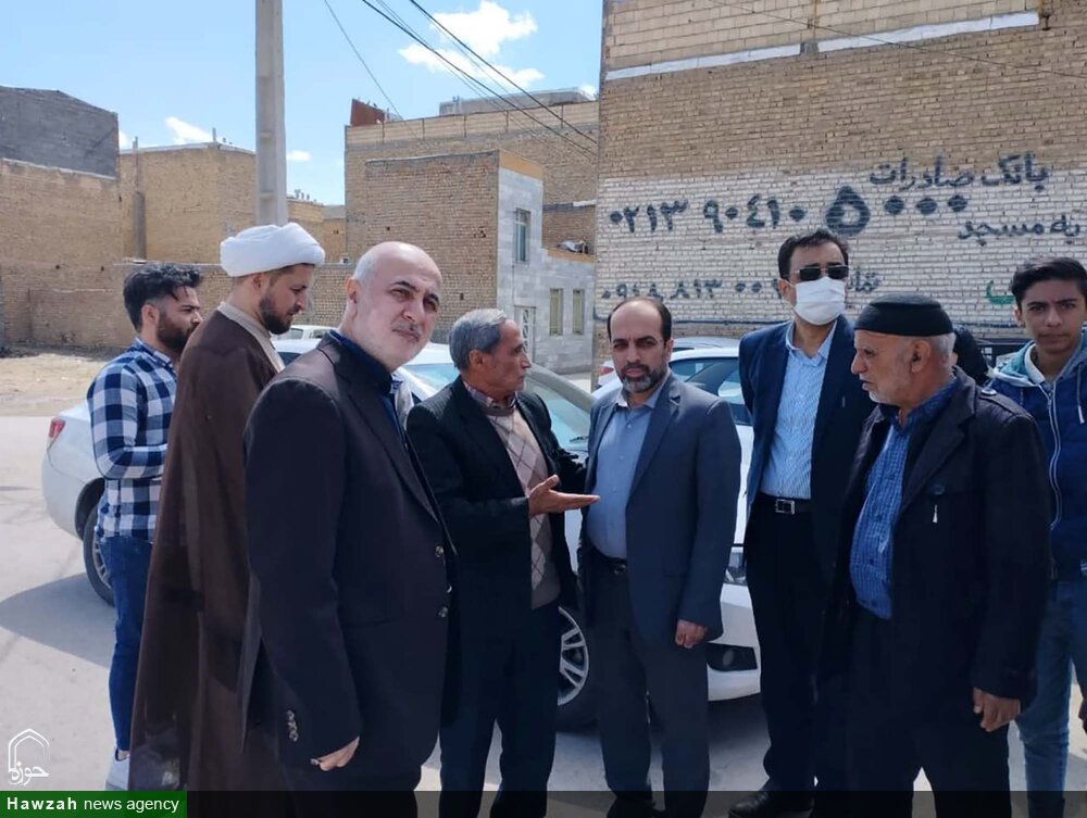 تصاویر / حضور فرماندار همدان در جمع نمازگزاران مسجد المصطفی کوی نبوت