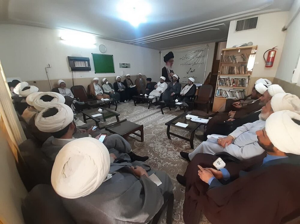 هم اندیشی مدیران و معاونین مدارس علمیه منطقه کاشان + عکس