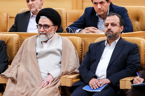 تصاویر/ نشست مشترک دولت و مجلس شورای اسلامی در سالن اجلاس سران