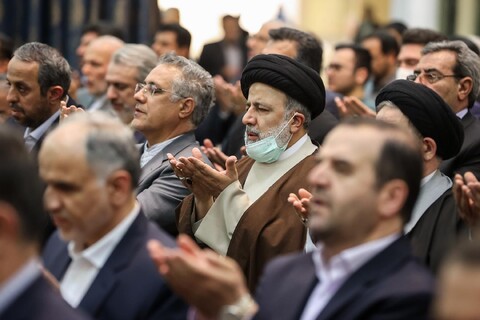 تصاویر/ نشست مشترک دولت و مجلس شورای اسلامی در سالن اجلاس سران