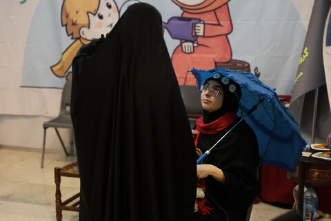 تصاویر/ بخش دختران و بانوان نمایشگاه بین‌المللی قرآن کریم