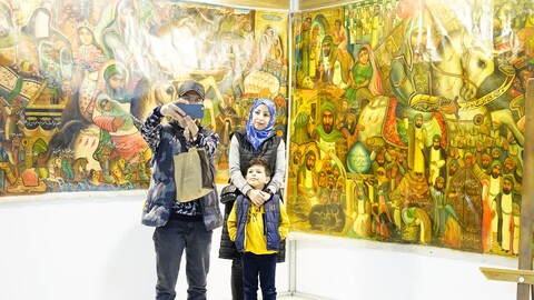 تصاویری از روز پنجم نمایشگاه بین المللی قرآن کریم