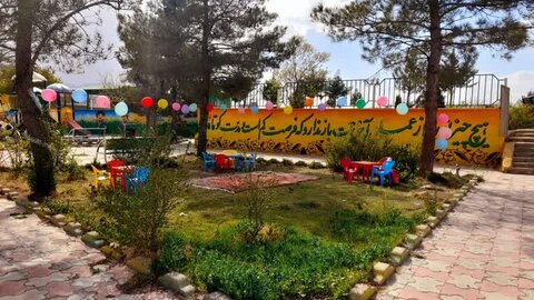غرفه فرهنگی مدرسه صدیقه طاهره غرق آباد به مناسبت میلاد امام حسن مجتبی(ع)