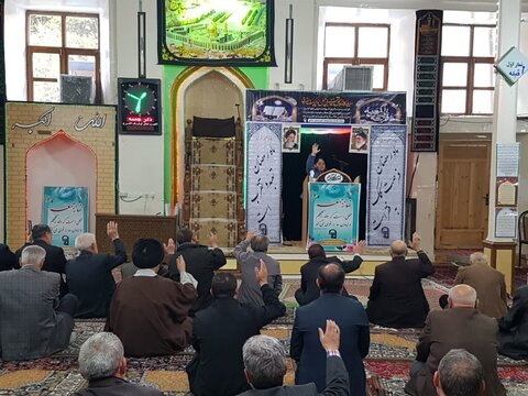 تصاویر/ آیین عبادی سیاسی نماز جمعه ماکو