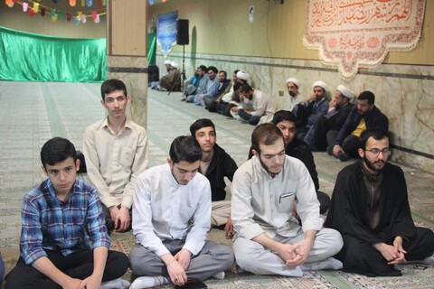 تصاویر/ برگزاری جشن میلاد امام حسن(ع) در حوزه علمیه قزوین