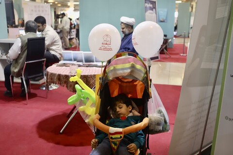 تصاویری از حضور کودکان در نمایشگاه بین‌المللی قرآن کریم