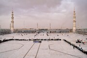 تصاویر/ تجمع عهد مهدوی در مسجد مقدس جمکران