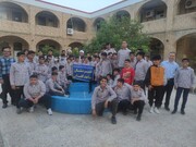 برگزاری جشن تکلیف دانش آموزان اندیمشکی در مدرسه علمیه امام صادق(ع)