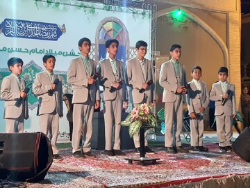 تصاویر/ جشن میلاد امام حسن مجتبی (ع) همراه با محفل انس با قرآن در نوش آباد