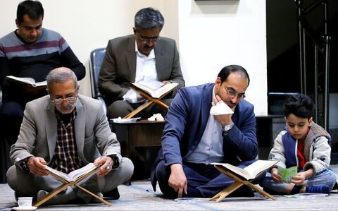 تصاویر| محفل انس با قرآن کریم مجموعه قضایی استان فارس