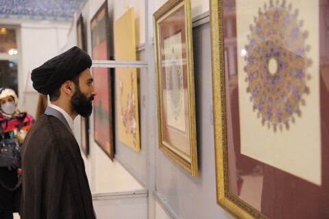 تصاویر/ بخش "هنر" نمایشگاه بین‌المللی قرآن کریم