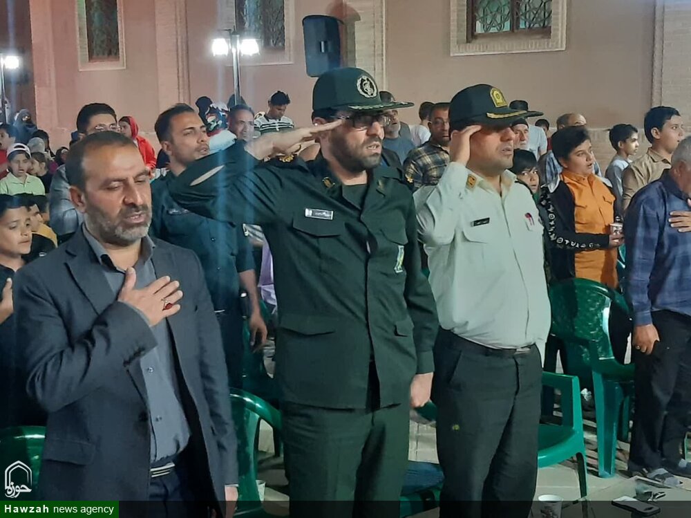 مراسم جشن میلاد امام حسن مجتبی(ع) در نوش آباد برگزار شد + عکس