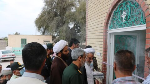 تصاویر/ افتتاحیه مسجد امیر المومنین (ع) بندر پل محله اسلام شهرستان خمیر