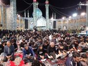 مراسم شب نوزدهم ماه رمضان در آستان هلال بن علی (ع) برگزار شد + عکس