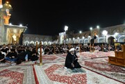 تصاویر/ مراسم احیای شب نوزدهم ماه مبارک رمضان در حرم امامین کاظمین (ع)