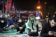 تصاویر/ حال و هوای اولین شب احیا در بوشهر