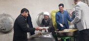 تصاویر/ توزیع ۶ هزار غذای گرم در قالب اطعام مهدوی در شهرستان شوط