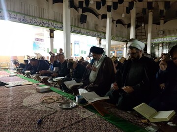 تصاویر/ مراسم احیای شب نوزدهم ماه مبارک رمضان در ماکو