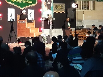 تصاویر/ مراسم احیای شب نوزدهم ماه مبارک رمضان در ناحیه مقاومت بسیج کاشان