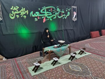 مدرسه علمیه کوثر زرندیه میزبان نجواکنندگان شب قدر