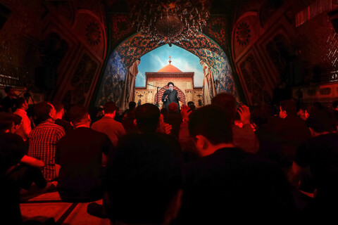 تصاویر/ مراسم احیای شب نوزدهم رمضان در امامزاده صالح (ع) با حضور رئیس جمهور