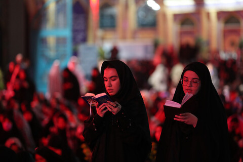 تصاویر/ مراسم احیای شب نوزدهم رمضان در امامزاده صالح (ع) با حضور رئیس جمهور