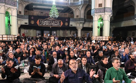 تصاویر/ مراسم احیاء شب نوزدهم ماه مبارک رمضان در حرم حضرت عبدالعظیم حسنی(ع)