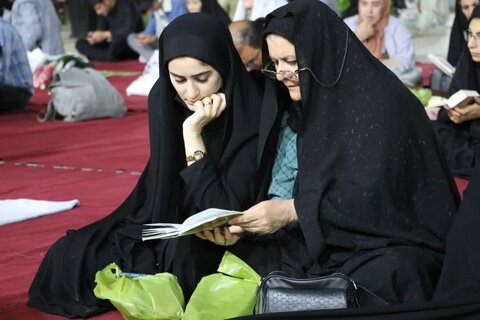 تصاویر| مراسم شب اول قدر در حرم مطهر شاهچراغ(ع)