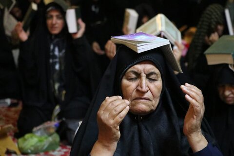 تصاویر| مراسم شب اول قدر در حرم مطهر شاهچراغ(ع)