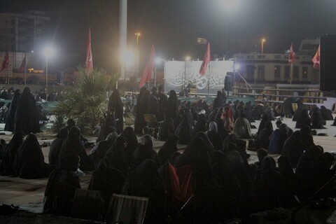 حال و هوای اولین شب احیا در بوشهر