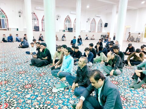 تصاویر/ مراسم احیای شب نوزدهم رمضان در مسجد جامع شهر سندرک