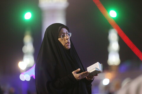 تصاویر / مراسم عزاداری شب نوزدهم ماه مبارک رمضان در مسجد مقدس جمکران