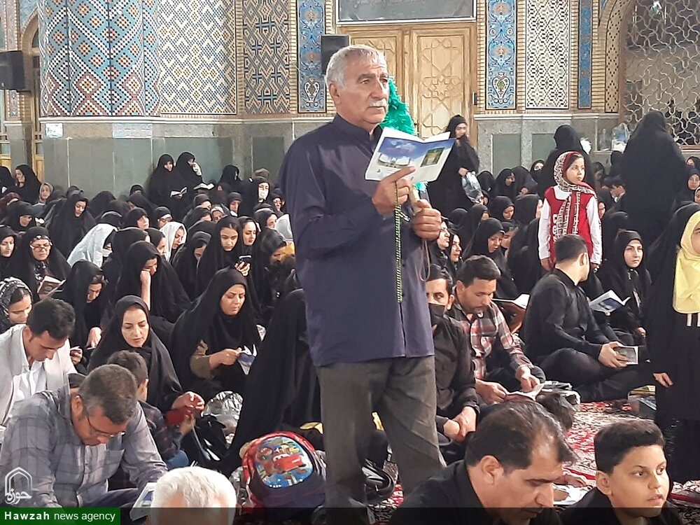 مراسم شب نوزدهم ماه رمضان در آستان هلال بن علی (ع) برگزار شد + عکس
