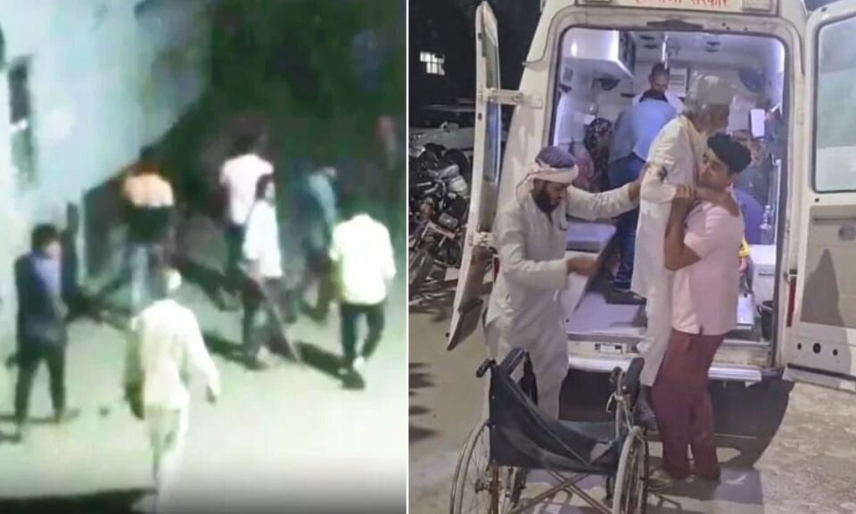 हरियाणा में नमाज़ के दौरान हिंदुत्ववादीयों ने एक मस्जिद पर हमला किया,कई नमाज़ी घायल हरियाणा में नमाज़ के दौरान हिंदुत्ववादीयों ने एक मस्जिद पर हमला किया,कई नमाज़ी घायल