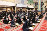 فیلم| جمع خوانی قرآنی دانش آموزان دختر در ارومیه
