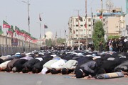 کراچی؛ یوم علی (ع) کے مرکزی جلوس میں نماز ظہریں ایم اے جناح روڈ پر ادا کی جائے گئی
