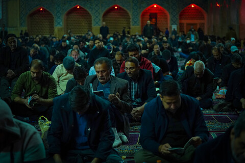 تصاویر/ مناجات خوانی شب های رمضان در مسجد جامع اصفهان