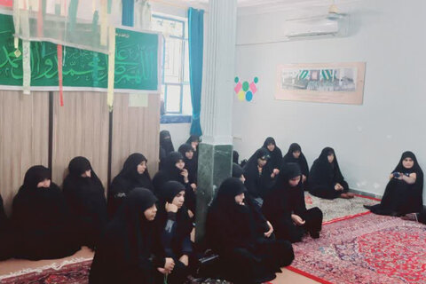 تصاویر/اجرای برنامه های تبلیغی رمضانیه در مدرسه علمیه کوثر(س) قلعه گنج کرمان