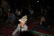 تصاویر/ مراسم احیای شب قدر در مصلای اعظم شهرستان بناب