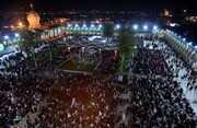 تصاویر/ احیاء شب بیست و یکم رمضان در حرم مطهر شاهچراغ(ع)